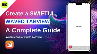 SwiftUI Creating Stunning Interfaces with Waved TabView 🔥 [upl. by Ameen85]