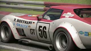 🇦🇹 Österreichring chicane layout Corvette c3  1972 ETCC  camtool demo  assetto corsa [upl. by Ahsyas365]