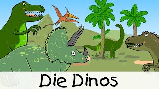 💡 Die Dinos  Kinderlieder zum Lernen [upl. by Assila]