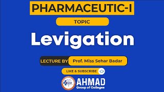 Levigation  PharmaceuticI  Pharmacy Technician Part1 [upl. by Nywde]