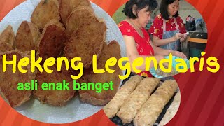 Resep Hekeng yang Nikmat dan Gurih khas dari Pontianak  rahasia ada pada bumbunya [upl. by Ahsiam]