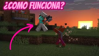 COMO USAR el MAZO en MINECRAFT [upl. by Atsilac]