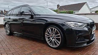 BMW F31 335d 2014 N57 Engine Failure It Sounds TERRIBLE [upl. by Acnairb]