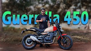 New Guerilla 450 malayalam review 2024  Royal Enfield new bike  geno tech vlogs [upl. by Rosena520]