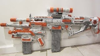 Nerf Rapidstryfe Integration Rapidstrike with Stryfe and Centurion Shell Integrated [upl. by Clara]