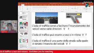 Isola di traffico a raso and Isola di traffico rialzato [upl. by Namrak]