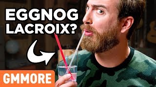 La Croix Eggnog Taste Test [upl. by Ardys]