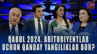 QABUL 2024 ABITURIYENTLAR UCHUN QANDAY YANGILIKLAR BOR I Renessans minbari 73son [upl. by Aihsenod866]