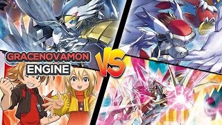 DCGO Gracenovamon Engine BT16 vs Silphymon amp Jesmon X  Digimon TCG Digimon Simulator [upl. by Etiuqal]