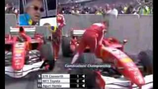 F1 Hockenheim GP 2006PostRace Celebration amp Interview [upl. by Uhile521]