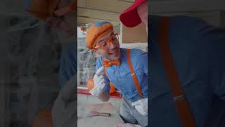 Creating Candy Canes Orange Creamsicle Flavored Treat Shorts Blippi Halloween [upl. by Neeliak]