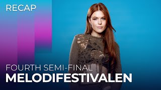 Melodifestivalen 2024 Sweden  Fourth SemiFinal  RECAP [upl. by Stalk830]