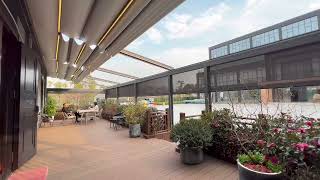 Motorised Zipscreen and Motorised Retractable Roof [upl. by Auod]