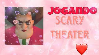 Jogando Scary Theater [upl. by Llecrep]