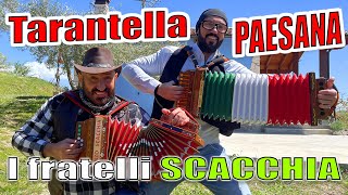 TARANTELLA PAESANA i fratelli SCACCHIA campioni del mondo di organetto [upl. by Arianna]