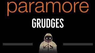 Paramore • Grudges CC 🎤 Karaoke Instrumental Lyrics [upl. by Aixela]