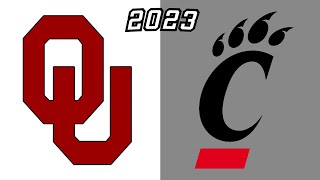 2023 Oklahoma Sooners vs Cincinnati Bearcats Full Game Replay  College Football  720p [upl. by Vitkun102]