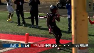 Highlights GardnerWebb vs North Carolina AampT Football Championship [upl. by Nalek]