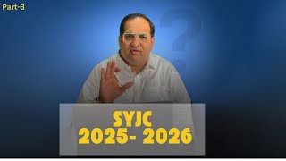 SYJC Academic Year 20252026  Part3  Shesh Educare [upl. by Imeon]