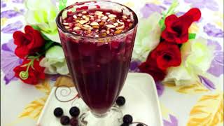 How to make Pulpy Grape Juice  Arabian Pulpy Grape Juice  Summer Drinks  The Art of the Hands [upl. by Tabb]