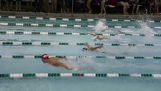 2018 CMHS Invitational 100 Fly  School Record [upl. by Markus370]