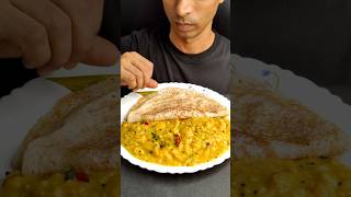 ASMR EATING DOSA amp JACKFRUIT CURRY  S226 [upl. by Auqeenwahs]