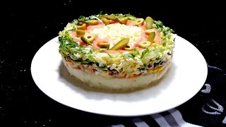 Mimosa Salad  سلطة ميموزا [upl. by Naerda]