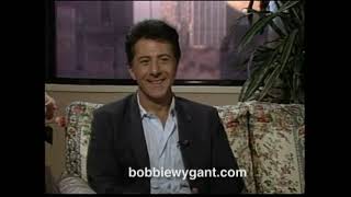 Dustin Hoffman on quotRain Manquot with Bobbie Wygant 1988 Edited [upl. by Witkin]