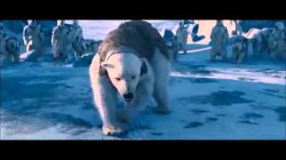 The Golden Compass Iorek Byrnison vs Ragnar Sturlusson  Polar Bear Fight scene [upl. by Kelsy]