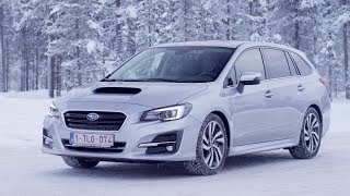 2018 Subaru Levorg  Snow Driving [upl. by Lucania]