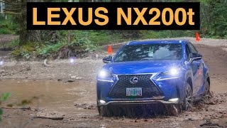 2015 Lexus NX200t F Sport  Off Road And Track Review [upl. by Dorine]