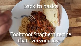 This simple spaghetti recipe will have you coming back for more❗️👩‍🍳🍝 food asmr cooking mom [upl. by Adachi865]