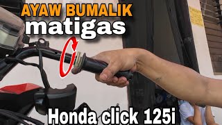 THROTTLE HANDLE CLEANING  Honda click 125i [upl. by Adnwahsor851]