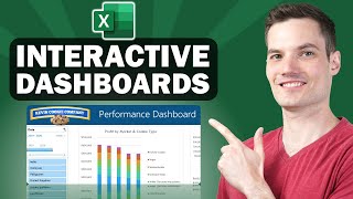 📊 How to Build Excel Interactive Dashboards [upl. by Silrak]