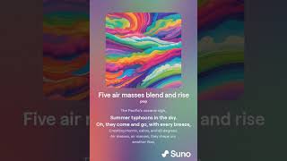 지구과학송 Five air masses blend and rise [upl. by Steck]