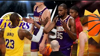 LAKERS VS PHOENIX SUNS LIVE SCORE NBA SEASON 2024 [upl. by Annabelle]