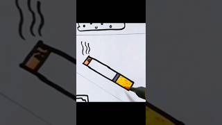 Say No to Smoking drawing  Lahari virudha youtubeshorts ytshorts shorts [upl. by Sorenson122]