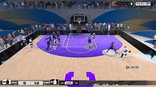 Jimbo tries to posterize his teammate but fails miserably in NBA 2K25 [upl. by Dyan]