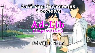 Ad Lib  By Nanakura Rin CV Saori Hayami 『Ed Giji Harem』 Lirik dan terjemahan Indonesia [upl. by Kippy]