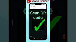 How to Scan QR Code on WhatsApp  WhatsApp Guide  QR code whatsapp  shorts ytshort trending [upl. by Ateerys]