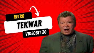 RetroVideoBit 30  William Shatners TekWar DOS [upl. by Lisandra]