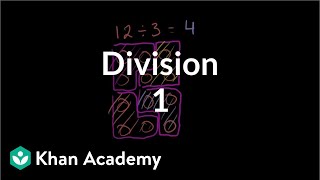 Division 1  Multiplication and division  Arithmetic  Khan Academy [upl. by Ellennoj]