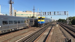 LIRR HD 60fps Morning Rush Hour  Woodside w Newly Activated Signal Bridge 30 62618 [upl. by Junna]