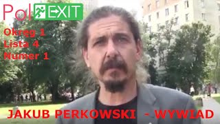 NCMA JAKUB PERKOWSKI  WYBORY DO PARLAMENTU EUROPEJSKIEGO [upl. by Sennahoj]