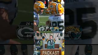 Packers Hit Another Game Winning FG vs Jaguars nfl shorts [upl. by Aay645]