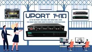 quotTransform Your Interface with Moxa UPort 1410 Plug and Play Serial Port Expansionquot [upl. by Evelunn]