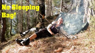 Bushcraft Alpine Overnight with Susanne [upl. by Annekim]