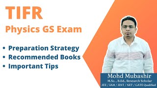 TIFR Physics GS Exam  Preparation Strategy  Books  Tips by MM Sir [upl. by Bbor]