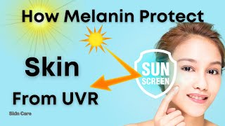 How Does Melanin Protect Our The Skin from The Sun  মেলানিন কীভাবে সূর্য থেকে ত্বককে রক্ষা করে [upl. by Arlo]