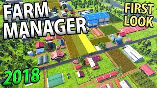 FARM MANAGER 2018  This Game Is Addictive Seasons Management Economy [upl. by Pollerd820]